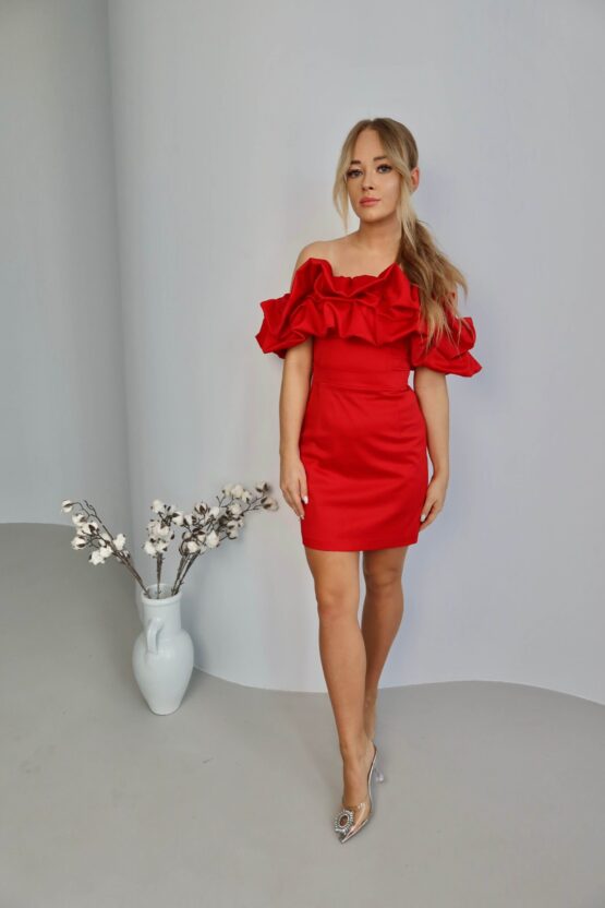 Havva - Czerwona - Czerwony, XS