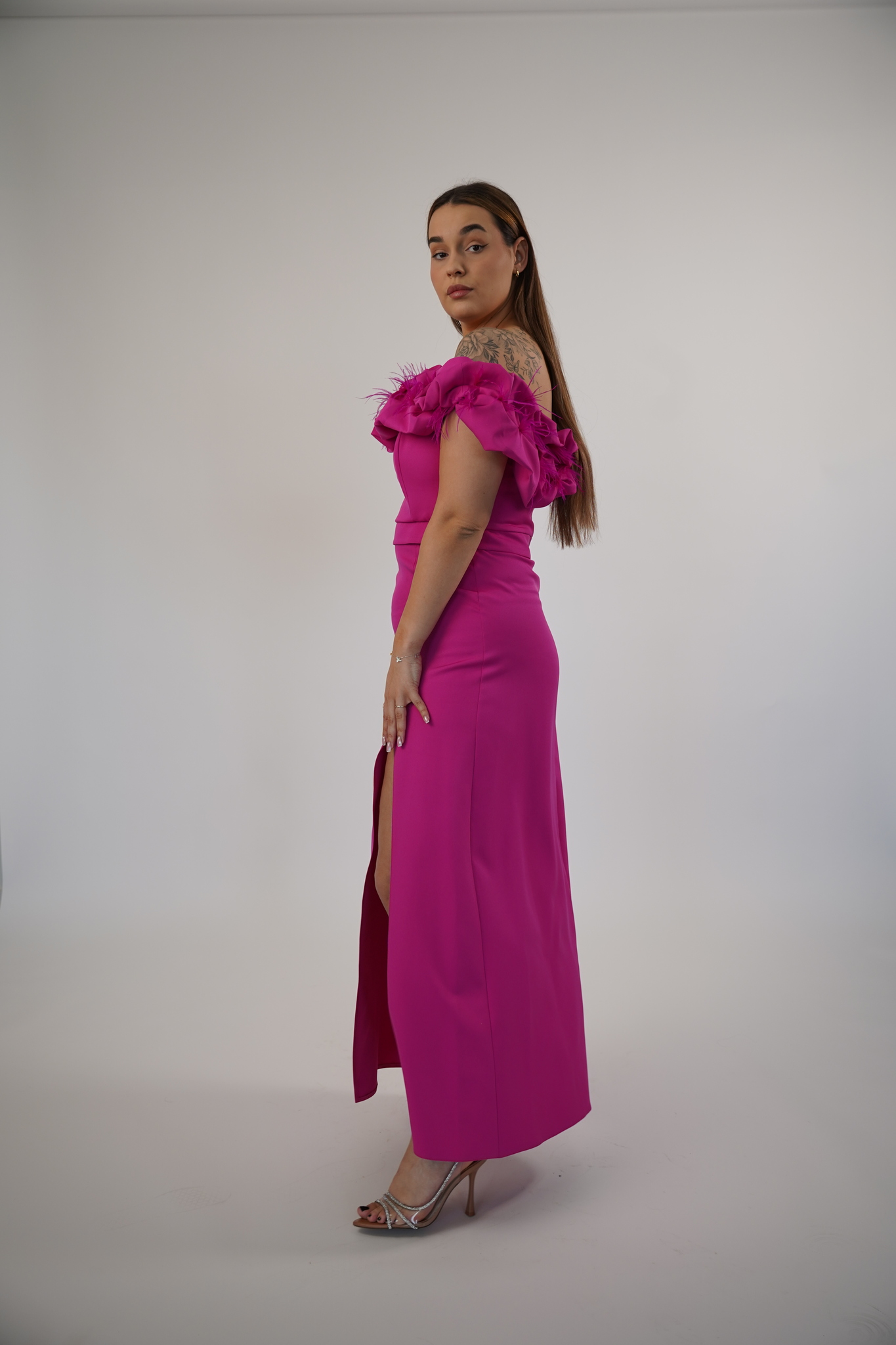 Giovanna Maxi - Fuksja - obrazek 3