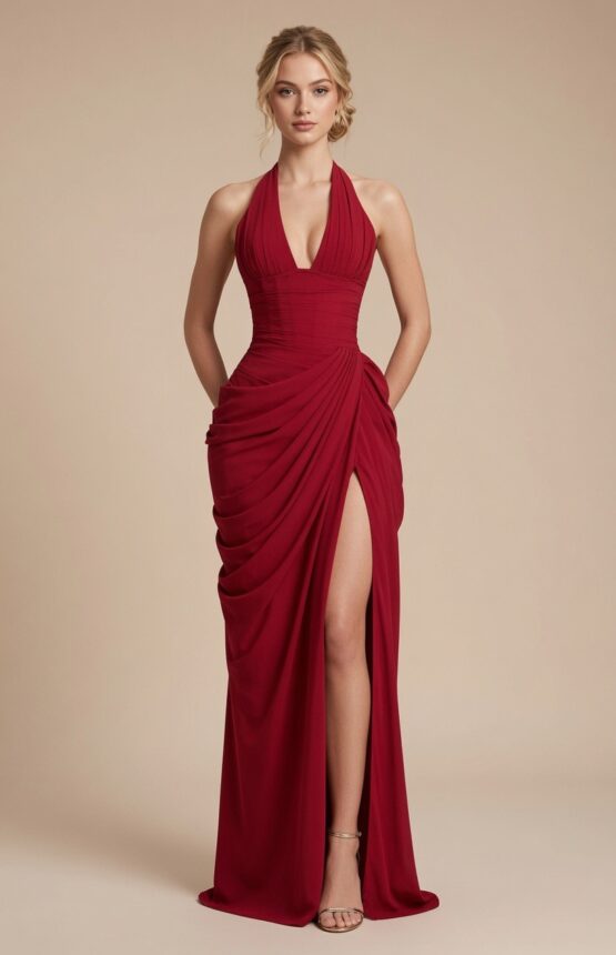 Minette Maxi - Czerwona
