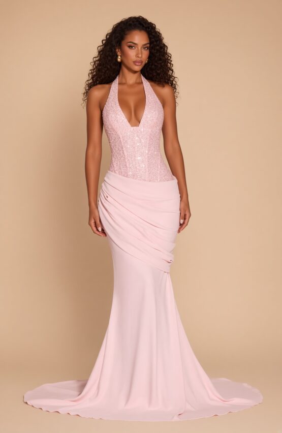 Taylor Gown - Różowa