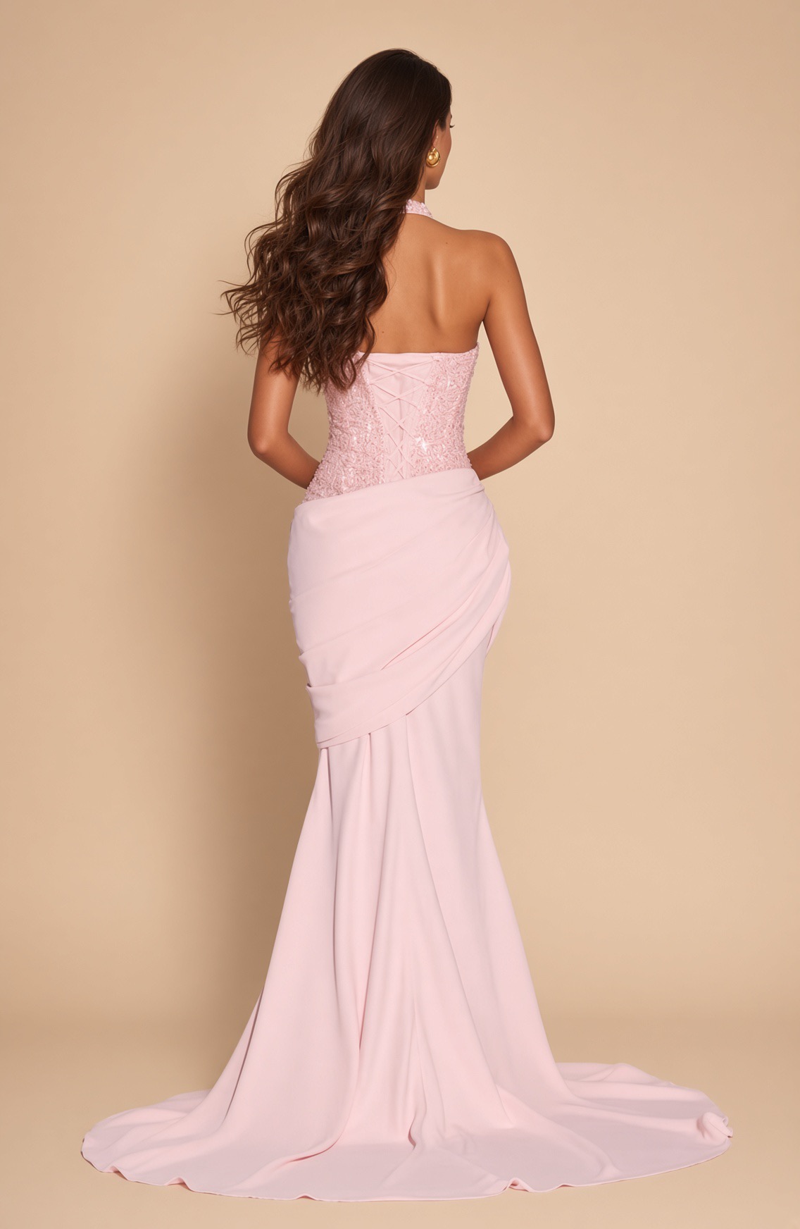 Taylor Gown - Różowa - obrazek 2