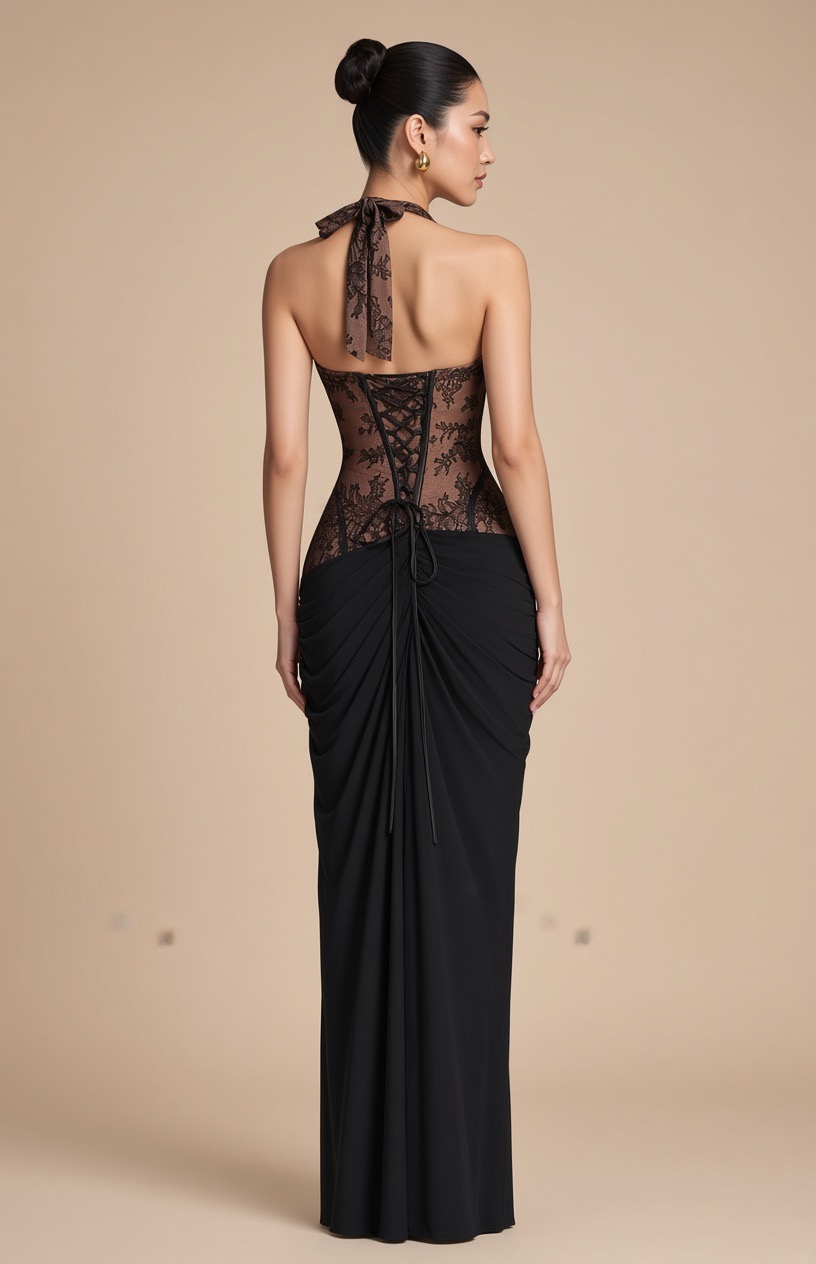 Bonita maxi - Czarna - obrazek 2